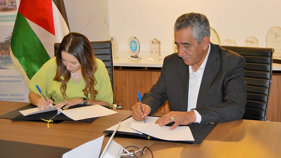 Jordan Hotels Association and Hilmak Farah memorandum of understanding signing